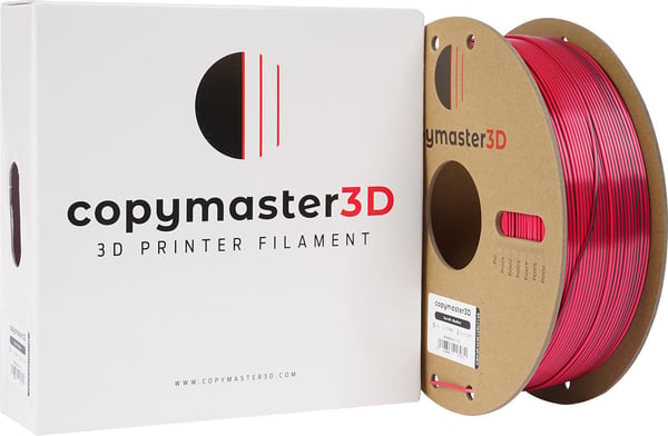 Copymaster3D Duo-Silk filament til 3D-printere, 1.75 mm, sort/rød