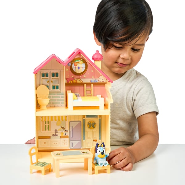 Bluey Mini Home - familiens minihus - legetøjssæt