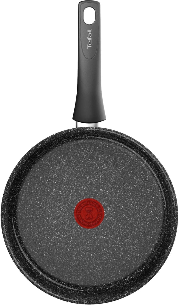 Tefal Intens'Ceram stegepande med glaslåg 24 cm/3,2 L, sort