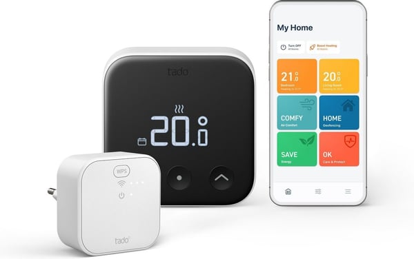 Tado Smart Thermostat X Startpaket - smart termostat startpaket