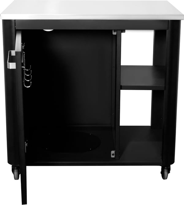 Cozze utekök 90 cm, rostfri bänkskiva