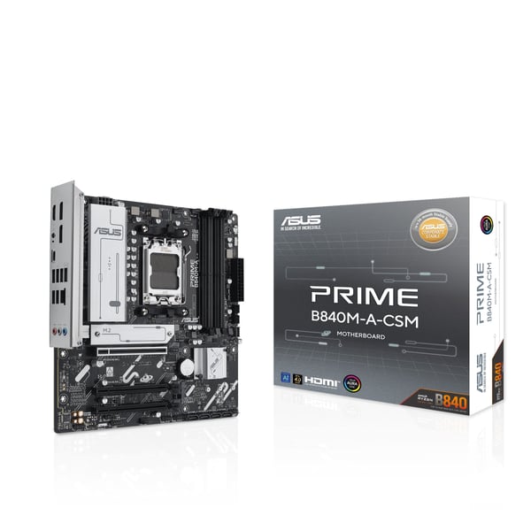 ASUS PRIME B840M-A-CSM AM5 Micro-ATX moderkort