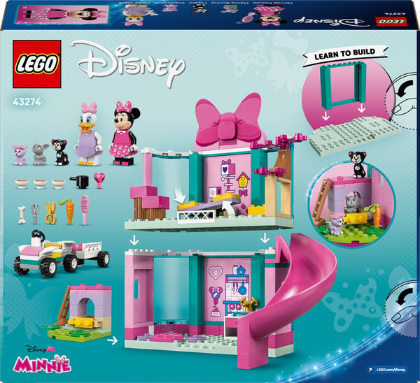 LEGO Disney 43274 - Minnis hus för husdjur