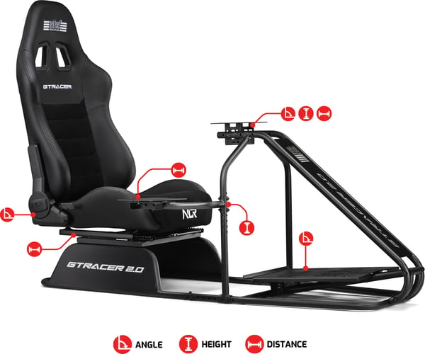 Next Level Racing GTRacer 2.0 racerstol