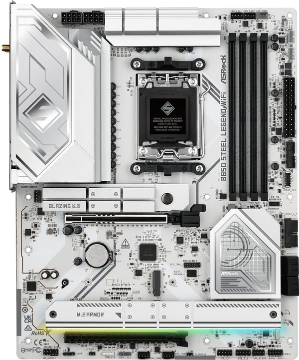 Asrock B850 Steel Legend WiFi AMD AM5 ATX-moderkort