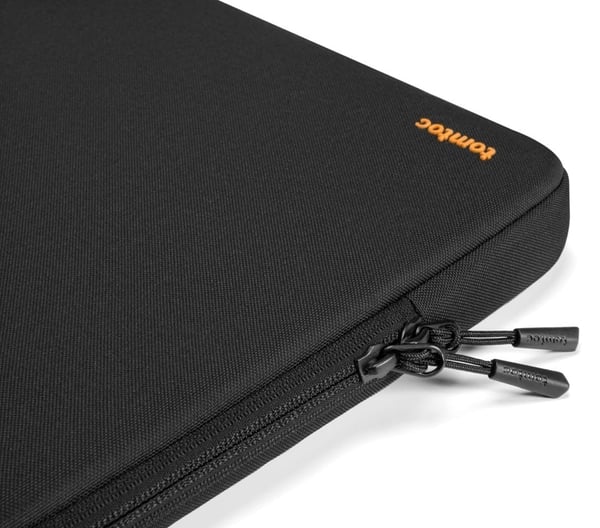 tomtoc Defender A13 14" bärbar skyddsfodral och tillbehörspåse, svart