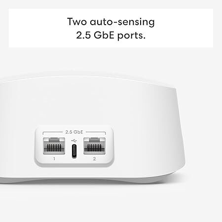 eero 7 BE5000 Dual-Band Wi-Fi 7 mesh-router, 1 st