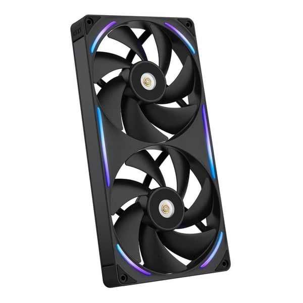 NZXT F280X Performance RGB-fläkt, 280 mm, svart