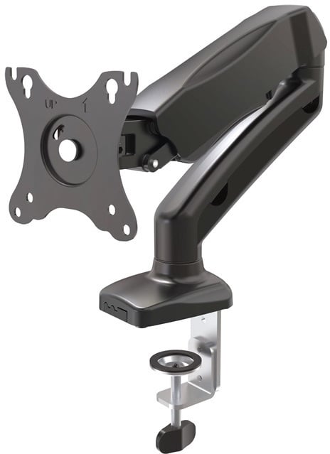 Deltaco ARM-534 Monitorarm med gasfjäder, 13"-27", svart