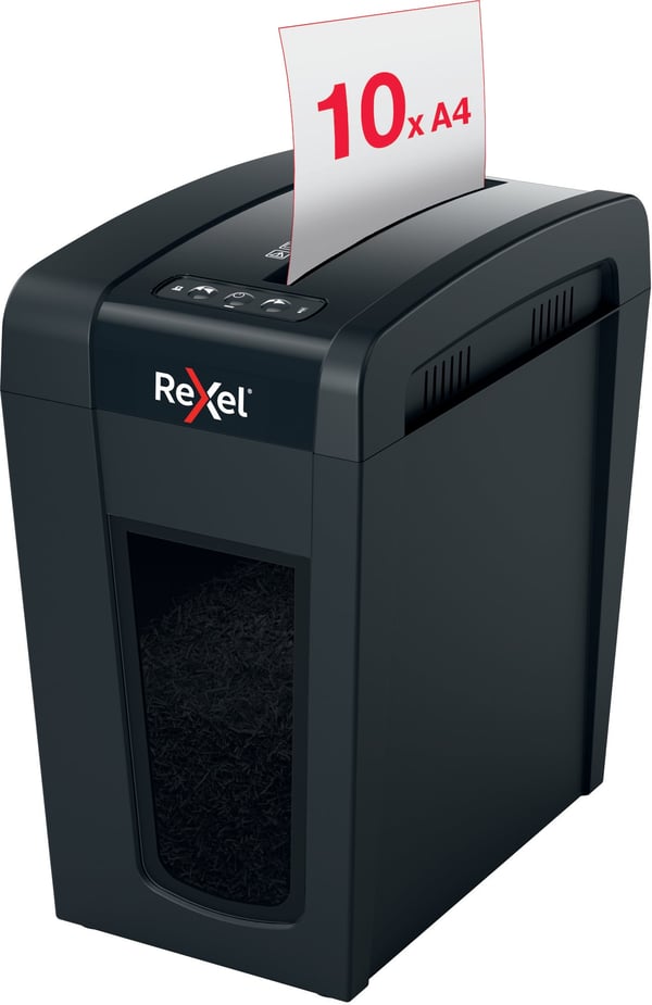 Rexel Secure MC4 - pappersstrimlare, P5