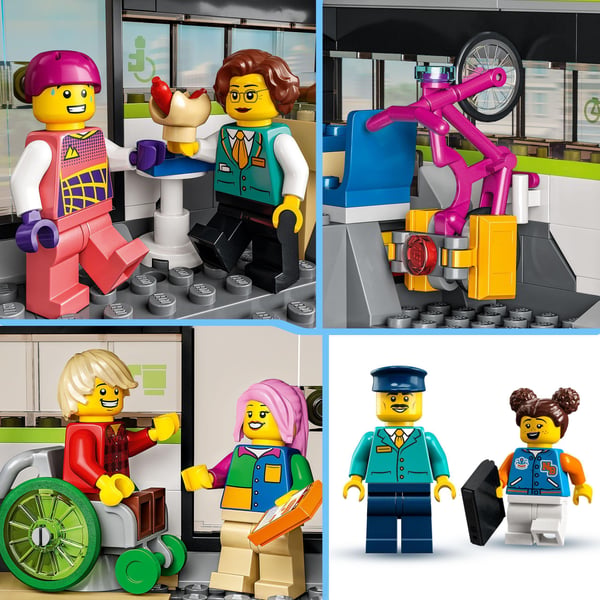 LEGO City Tog 60337 - Hurtigtog