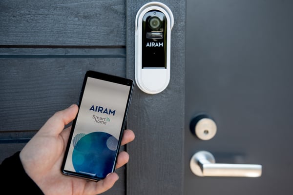 Airam SmartHome Video-dørklokke, WiFi-netværk