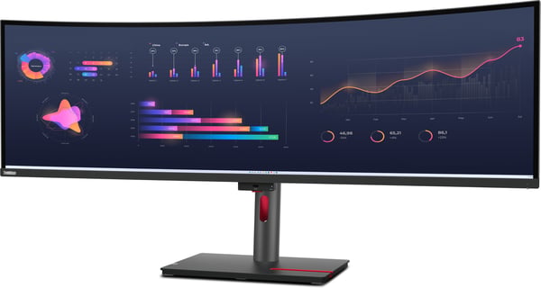 Lenovo ThinkVision P49w-30 49" böjd skärm