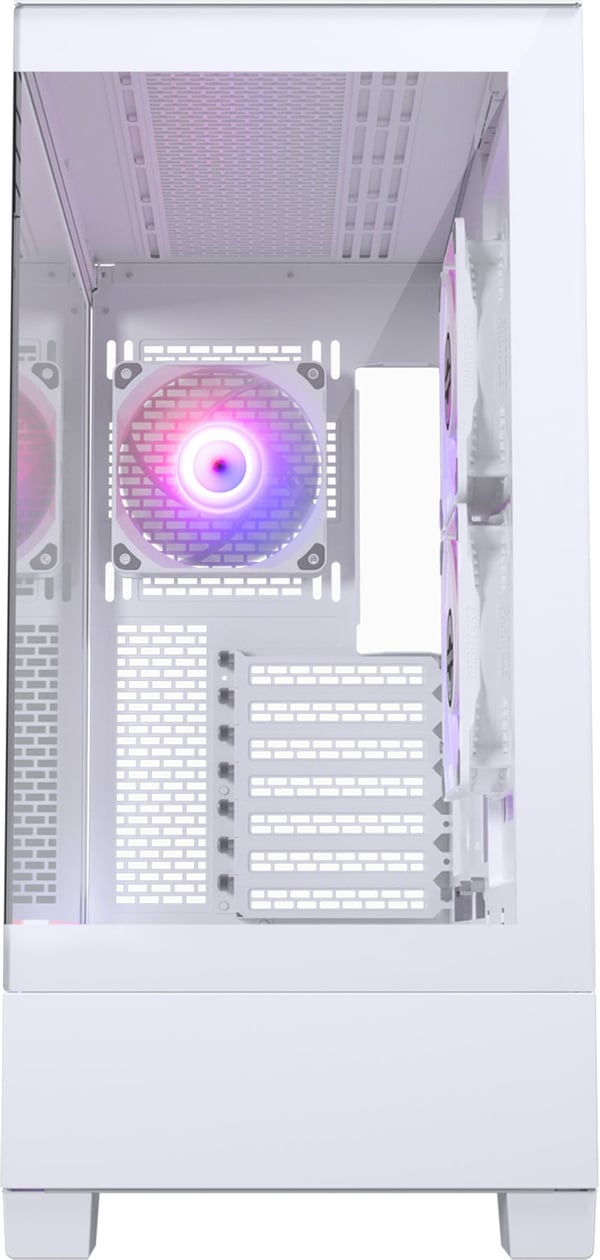 Phanteks XT View Mid Tower -ATX-chassis med vindue, hvid