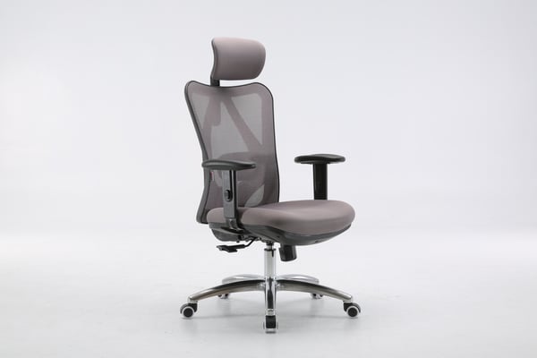 Sihoo M18 ergonomisk kontorsstol, grå