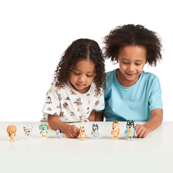 Bluey Figurer Multipack - figursats, 8 figurer