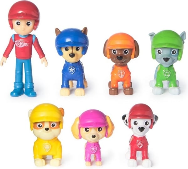 Paw Patrol Rescue Wheels - Figursats, 7-pack