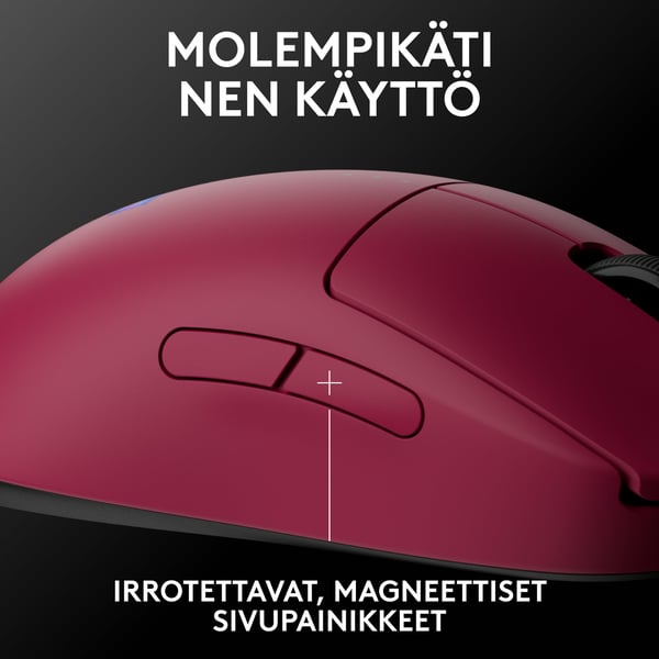 Logitech PRO 2 LIGHTSPEED-spelmus, rosa