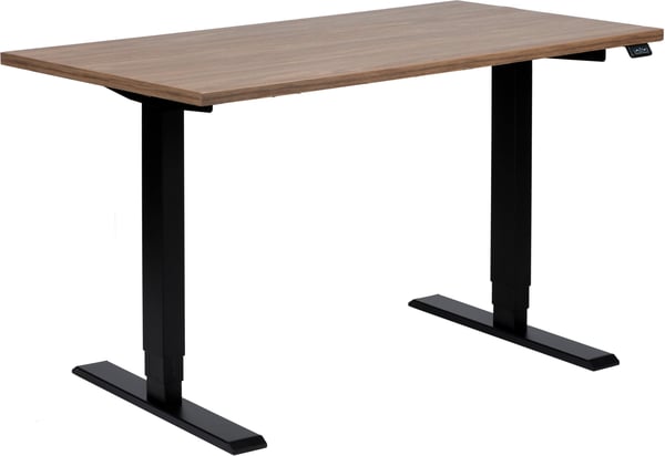 Elfen Ergodesk -bordskiva, 120 x 60 cm, valnöt