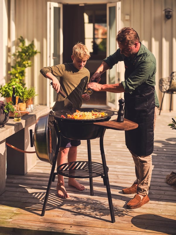 Muurikka Gasbrännare 58 LL, svart