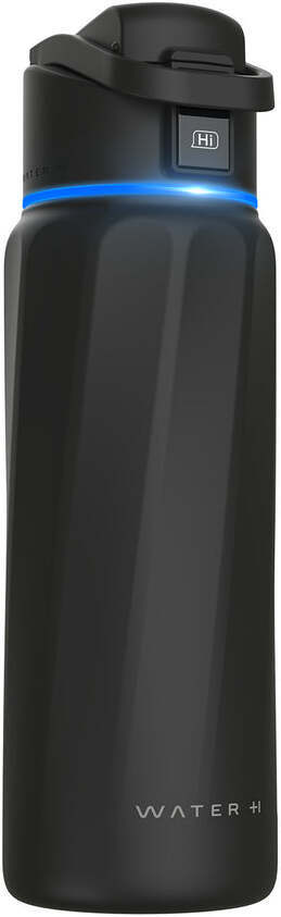 WaterH BOOST Chug Lid smart vandflaske, 946 ml, sort