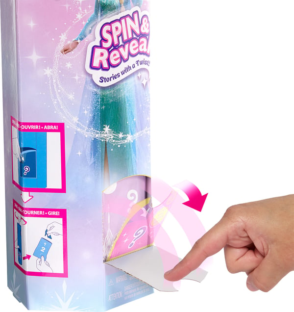 Disney Frozen Spin & Reveal Elsa-figuren