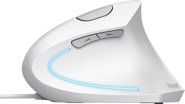 Trust Verto ergonomisk vertikal mus, vit