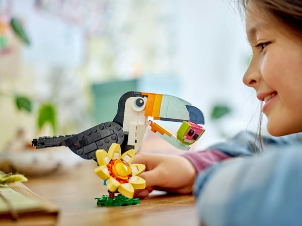 LEGO Creator 3-i-1 Vilda djur 31173: tropisk tukan