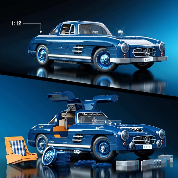 Hot Wheels Elite Series Mercedes-Benz Byggsats