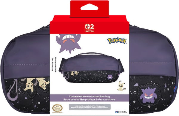 HORI Äventyrspaket axelväska, Switch, Gengar & Mimikyu