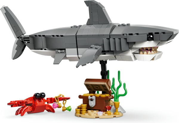 LEGO Creator 31381 Vild haj och skattkista 3-i-1