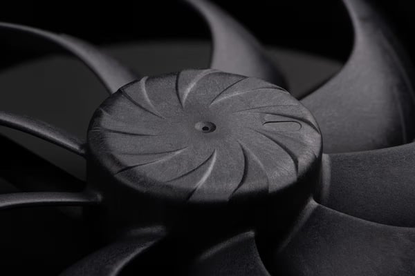 Noctua NF-A14x25 G2 PWM Sx2-PP chromax.black fläkt, 140 mm, 2 st
