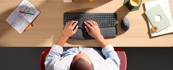 Logitech ERGO K860 -tangentbord