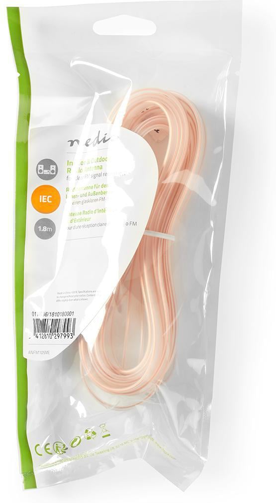 Nedis FM-trådantenn, 1,8 m