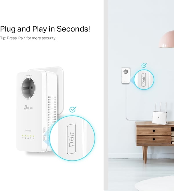 TP-LINK TL-WPA8631P Powerline WiFi-forstærker