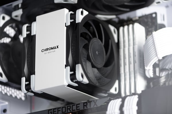 Noctua NF-A12x25 PWM chromax.black.swap -ventilator, 120 mm