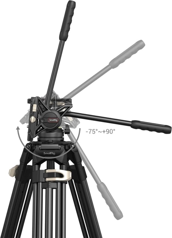 SmallRig 3751 Heavy-Duty Fluid Head Tripod AD-01 -videostativ