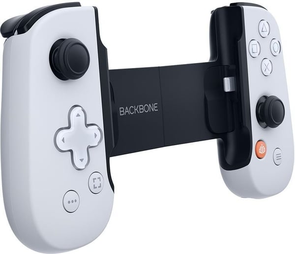 Backbone One til iPhone PlayStation Edition spilcontroller, hvid, PC / PlayStation / Xbox