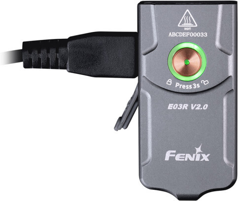 Fenix E03R V2.0 -nyckelringlampa, 500 lm