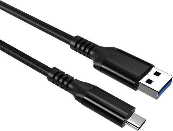 Fuj:tech USB-C - USB-A USB3.2 Gen1 -kabel, 3m