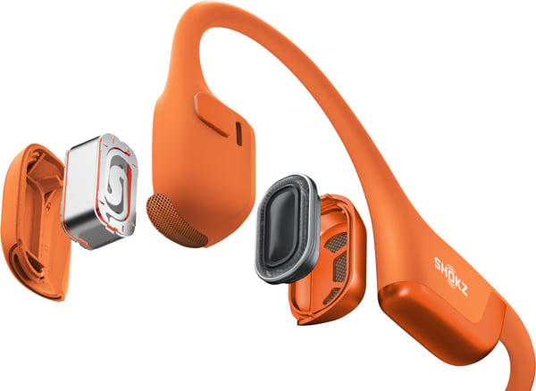 Shokz OpenRun Pro 2 benleks hörlurar, orange