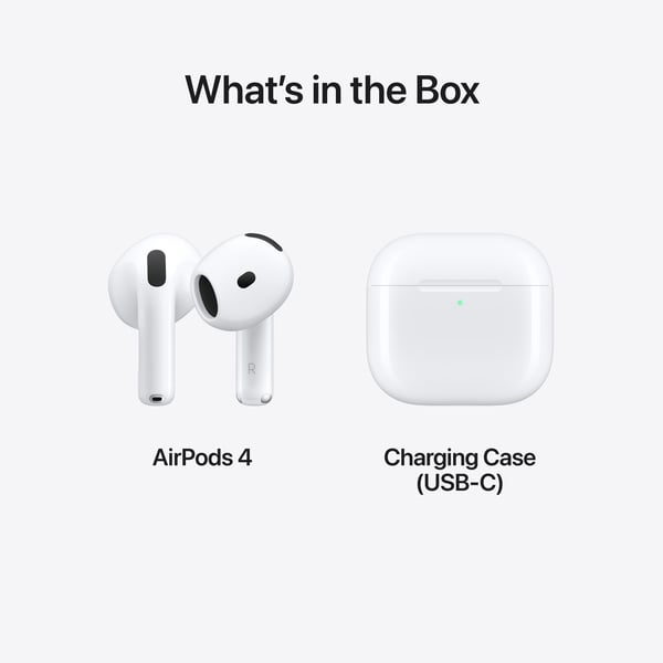 Apple AirPods 4 trådlösa öronsnäckor (MXP63)