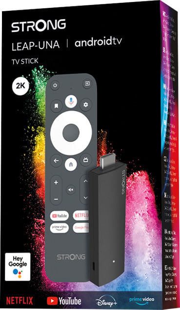 Stærk LEAP-UNA Wi-Fi 2K Android TV medietjeneste