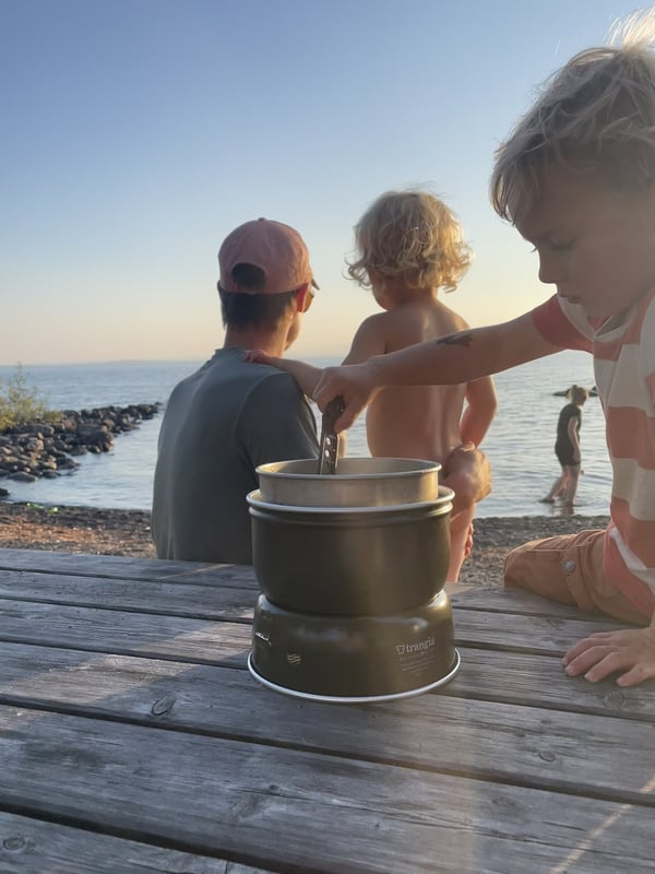 Trangia 25-3 UL friluftskök, grön
