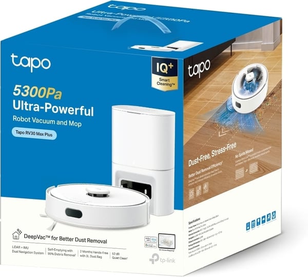 TP-link Tapo RV30 Max Plus, vit