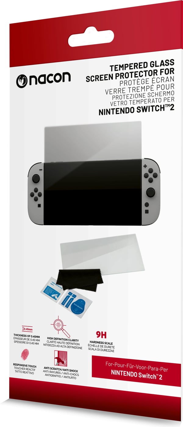 Nacon härdat skyddsglas, Nintendo Switch 2