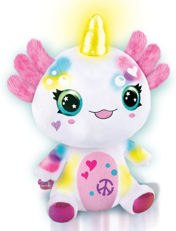 Airbrush Mjuk Axolotlfigur