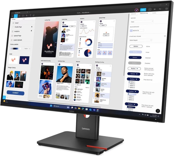 Lenovo ThinkVision T32UD-40 31,5" UHD-skärm