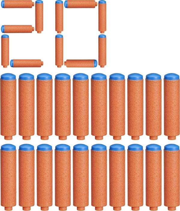 NERF N-serien påfyllningspilar, 20 st