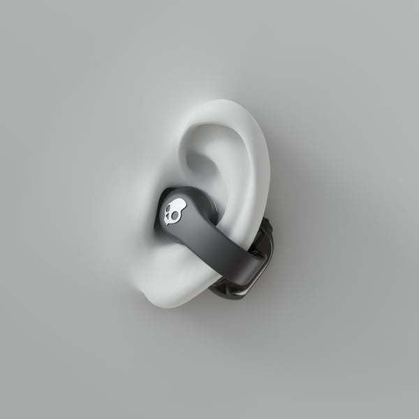 Skullcandy Push 720 Öppen Öra Trådlösa Hörlurar, svart/silver